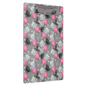 Geometrische Ananas-strukturiertes Muster Klemmbrett (Rechts)