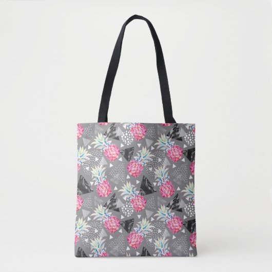 Geometrische Ananas-strukturiertes Muster Tasche (Vorderseite)