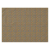 Geometrische Ananas Tischdecke (Vorderseite (Horizontal))