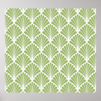 Geometrische Art Deco, nahtloses Muster Poster