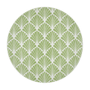 Geometrische Art Deco, nahtloses Muster Schneidebrett