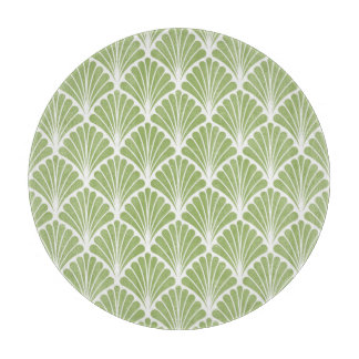 Geometrische Art Deco, nahtloses Muster Schneidebrett