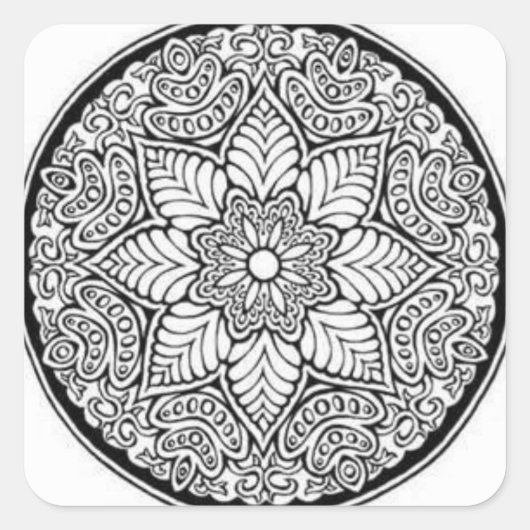 Geometrische Aufkleber (Vorderseite)