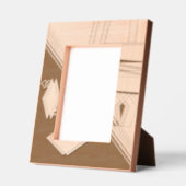 "Geometrische Ausdrücke" 5 x 7 Lasergravur Geätzte Rahmen (Links)