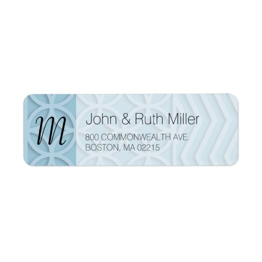 Geometrische Auswahl Hintergrundfarbe 1 Adresslist (Vorne)