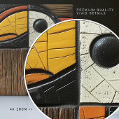 Geometrische Aviäre Keramik Fliese