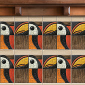 Geometrische Aviäre Keramik Fliese