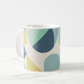 geometrische Bahuaus-Tasse Kaffeetasse (Vorderseite Links)