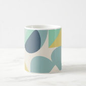 geometrische Bahuaus-Tasse Kaffeetasse (Mittel)