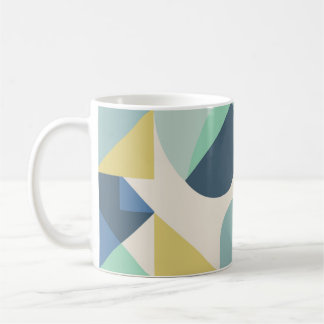 geometrische Bahuaus-Tasse Kaffeetasse