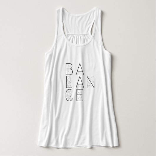 Geometrische Balance | Tank Top (Design Vorderseite)