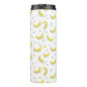 Geometrische Bananen | addieren Ihren Namen Thermosbecher (Rückseite)