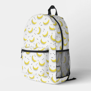 Geometrische Bananen Bedruckter Rucksack