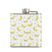 Geometrische Bananen Flachmann (Rückseite)