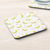 Geometrische Bananen Getränkeuntersetzer (Linke Seite)