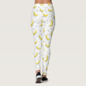 Geometrische Bananen Leggings (Rückseite)