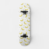 Geometrische Bananen Skateboard (Vorderseite)