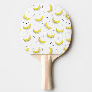 Geometrische Bananen Tischtennis Schläger