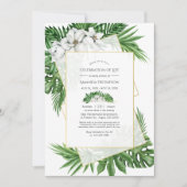 Geometrische Begehung des Lebens durch tropische V Einladung (Vorderseite)