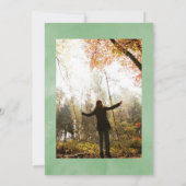 Geometrische Begehung des Lebens durch tropische V Einladung (Rückseite)