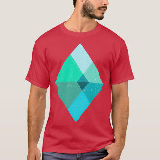Geometrische Berge T-Shirt