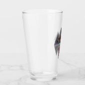 Geometrische Berglandschaft Glas (Rechts)