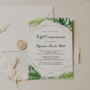 Geometrische Bestimmung Tropische erste Kommune Einladung