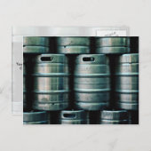 Geometrische Bierfäden, Tschechische Republik Postkarte (Vorne/Hinten)