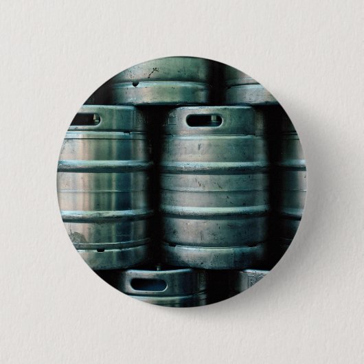 Geometrische Bierfässer, Tschechische Republik Button (Vorderseite)
