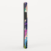 Geometrische Blätter Case-Mate iPhone Hülle (Hinten/Rechts)