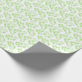 Geometrische Blätter Geschenkpapier (Ecke)