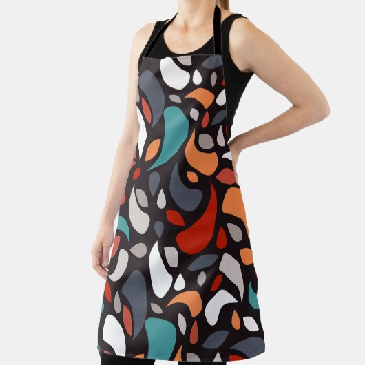 Geometrische Blätter Schürze (InSitu)