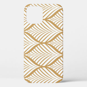 Geometrische Blätter Vintage nahtlose Illustration Case-Mate iPhone Hülle