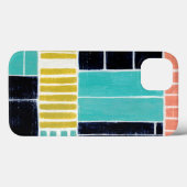 Geometrische Blöcke Case-Mate iPhone Hülle (Rückseite (Horizontal))