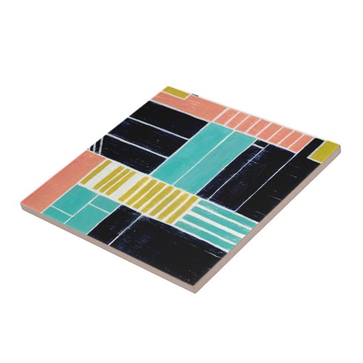 Geometrische Blöcke Fliese (Seite)