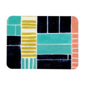 Geometrische Blöcke Magnet (Horizontal)