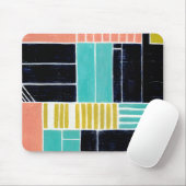 Geometrische Blöcke Mousepad (Mit Mouse)