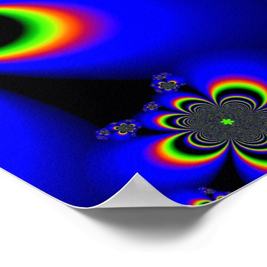 Geometrische Blöcke Poster (Ecke)