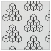 Geometrische Blöcke - Schwarz Stoff (Muster)