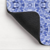 Geometrische Blues...... Mousepad (Ecke)