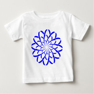 Geometrische Blume 02 Baby T-shirt
