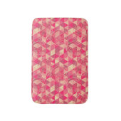 geometrische Blume Badematte (Vorderseite Vertikal)