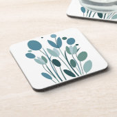 Geometrische Blume Getränkeuntersetzer (Linke Seite)