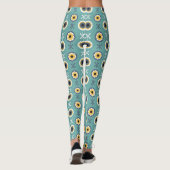 geometrische Blume Leggings (Rückseite)
