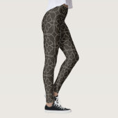 geometrische Blume Leggings (Rechts)