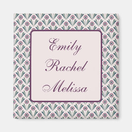 Geometrische Blume Magnet