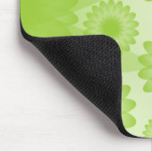 Geometrische Blume - Mars Green Mousepad (Ecke)