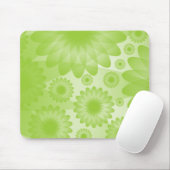 Geometrische Blume - Mars Green Mousepad (Mit Mouse)