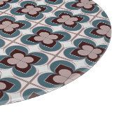 Geometrische Blume Schneidebrett (Ecke)