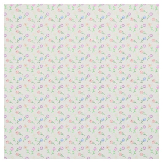 Geometrische Blume Stoff (Muster)